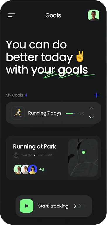 Mobile app UI mockup 3 from Montana Coders portfolio